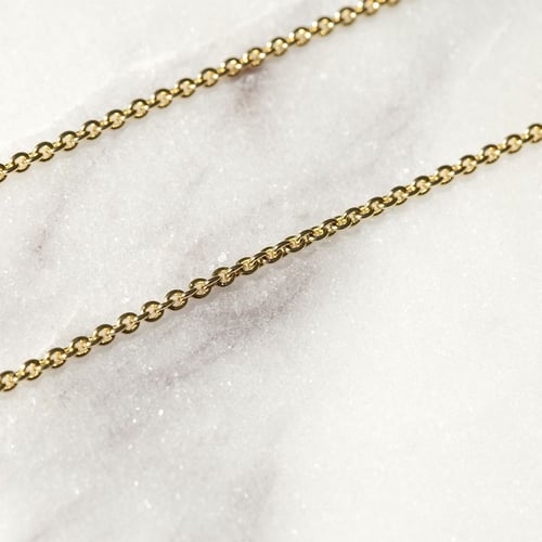 Ankr řetízek 45 cm z 14k zlata se šířkou 1.4 mm