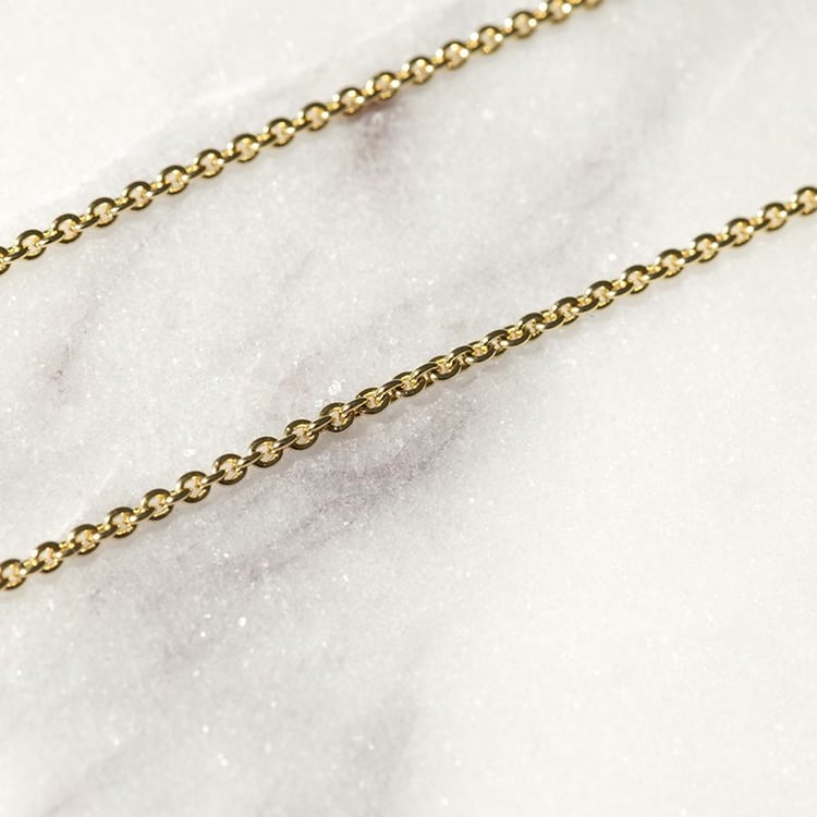 Ankr řetízek 45 cm z 14k zlata se šířkou 1.4 mm 130733