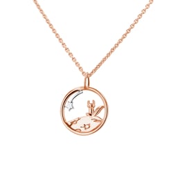 Vykrojený přívěsek s liškou Malý princ