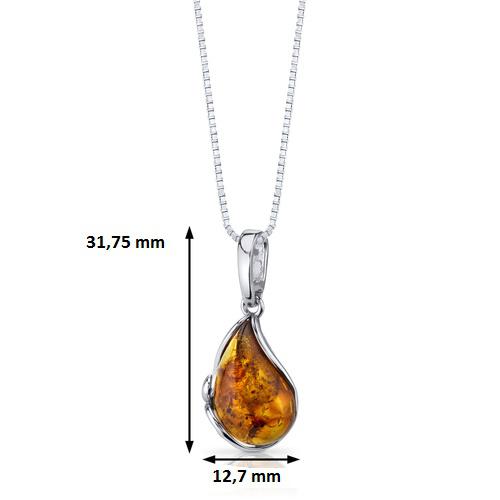 Elegantní stříbrná kolekce s jantary Birger