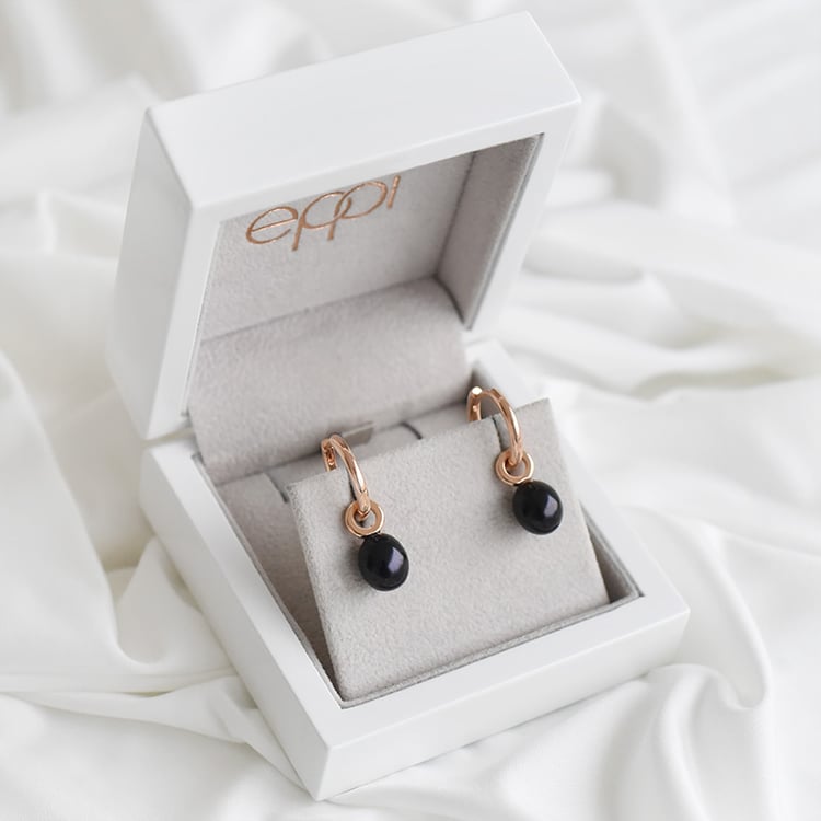 Kruhové perlové náušnice 92688