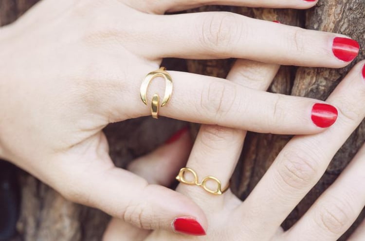 Prsten ze stříbra Vidal 9551