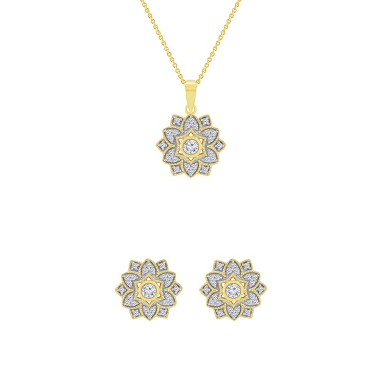 Diamantová kolekce šperků ze zlata Vilette