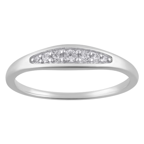Zlatý prsten s lab-grown diamanty Marissa
