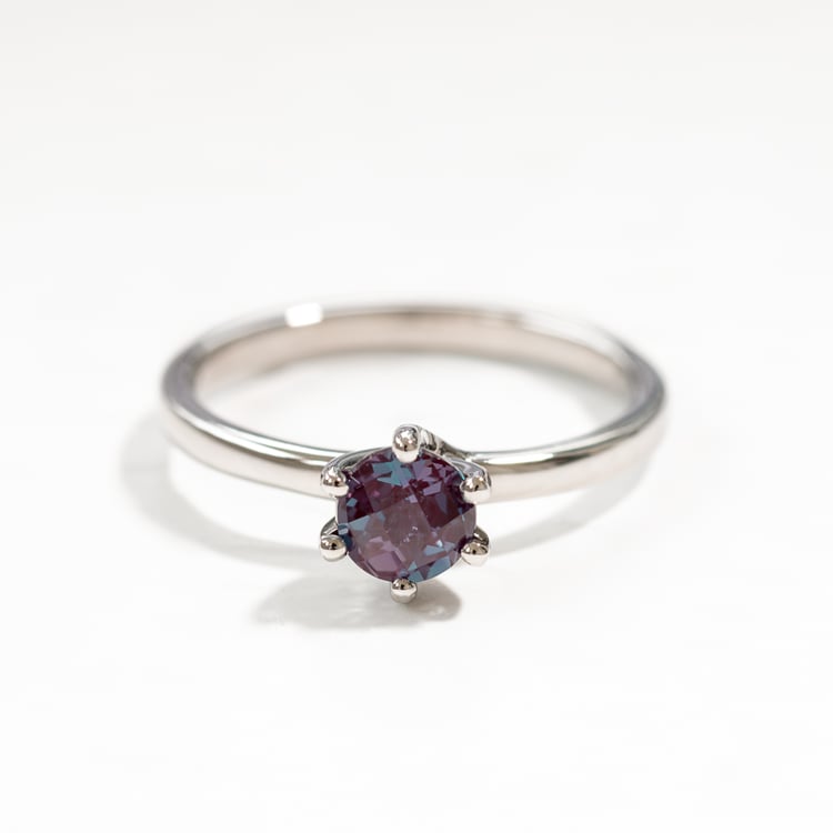 Zásnubní prsten s alexandritem Rabby 123047