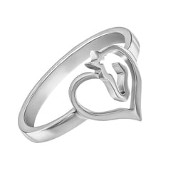Zlatý prsten srdce a kůň Ankaa
