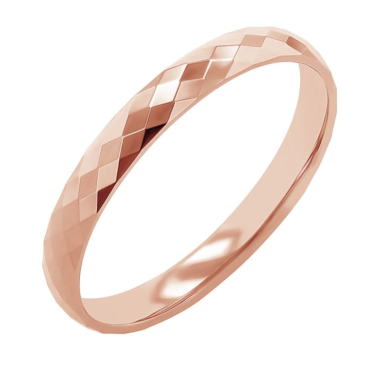 Zlaté snubní prsteny se vzorem Julito 117384