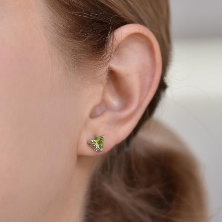 Náušnice s olivíny 25766