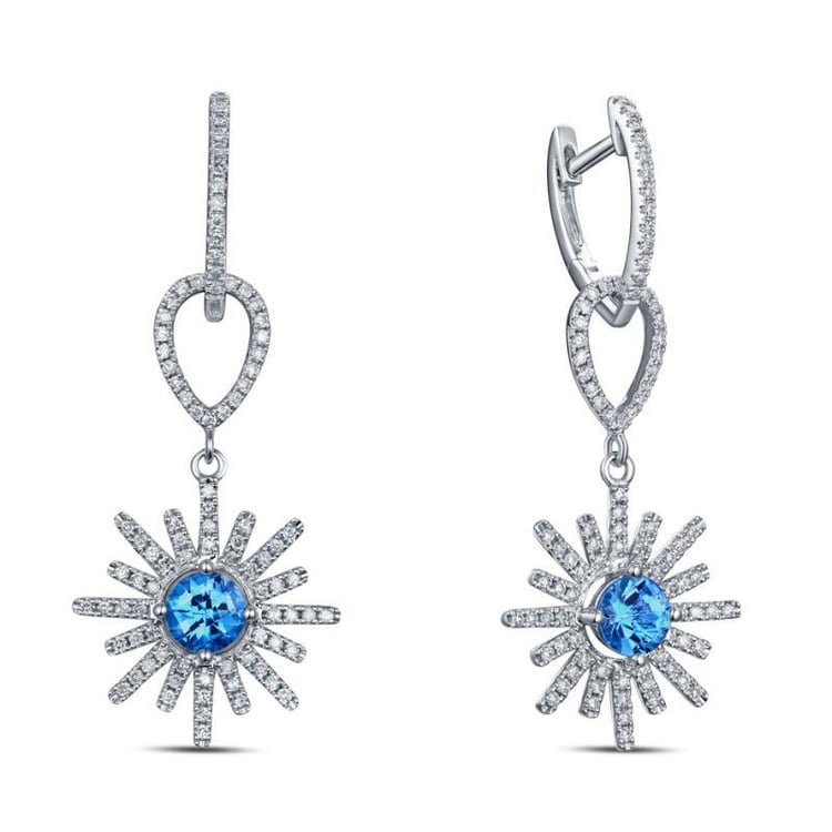 Diamantové sněhové vločky Daxa 10012