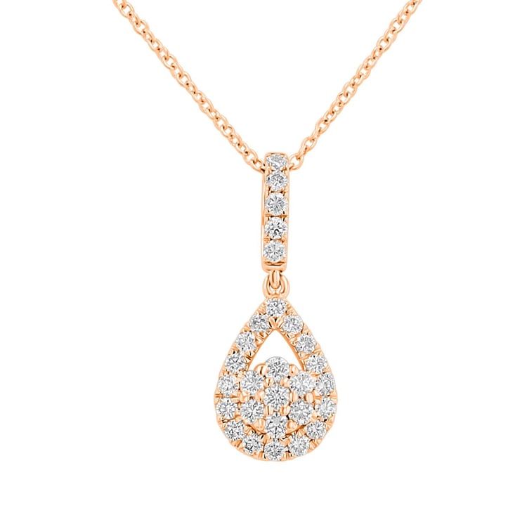 Romantický přívěsek s lab-grown diamanty Kai 171340