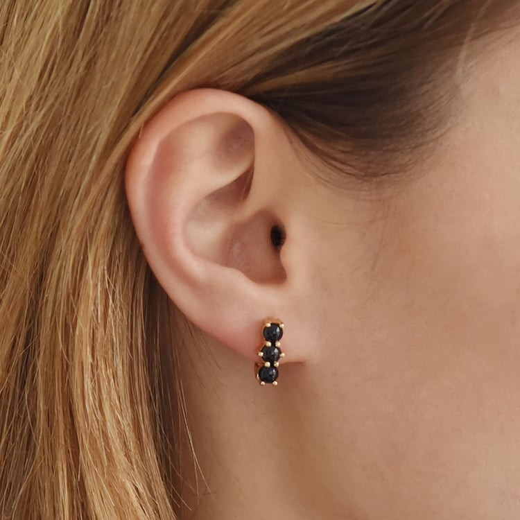 Stříbrné náušnice 92316