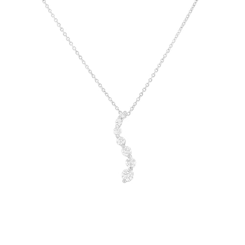 Elegantní přívěsek se zářivými diamanty Jessica