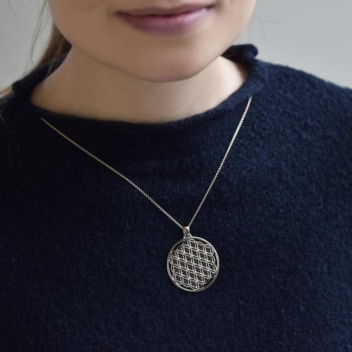 Květ života v přívěsku s diamanty Abelly