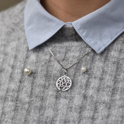 Stříbrný přívěsek plný srdíček Solyw