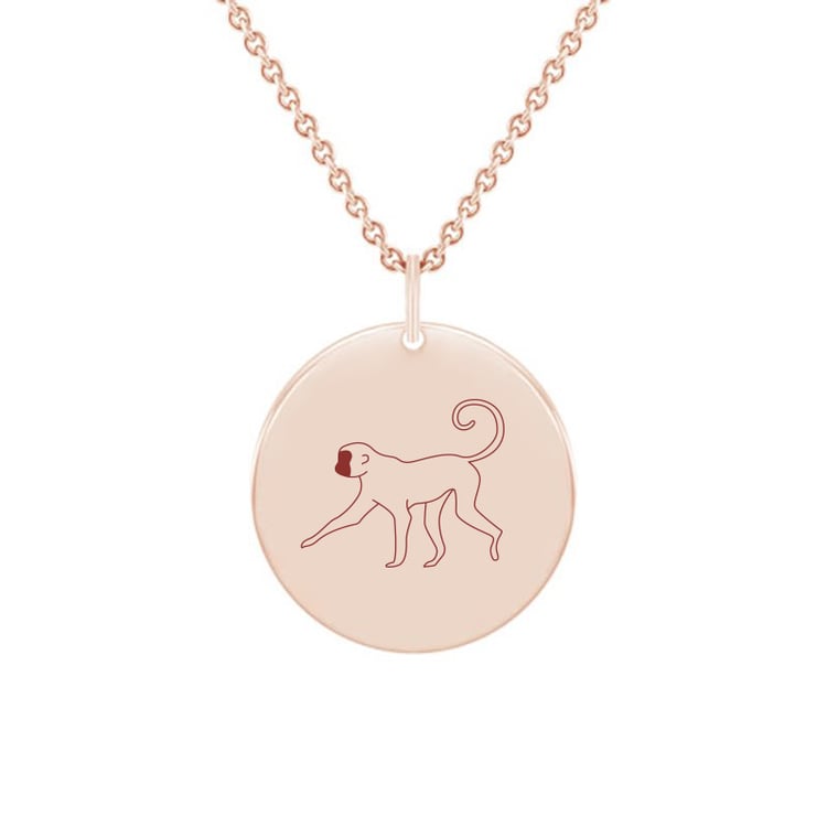 Personalizovaný náhrdelník Čínské znamení zvěrokruhu 134823