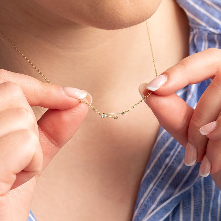 Náhrdelník se znamením zvěrokruhu Aquarius 138771