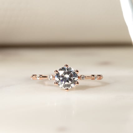 Zásnubní prsten s lab-grown diamanty Imelda