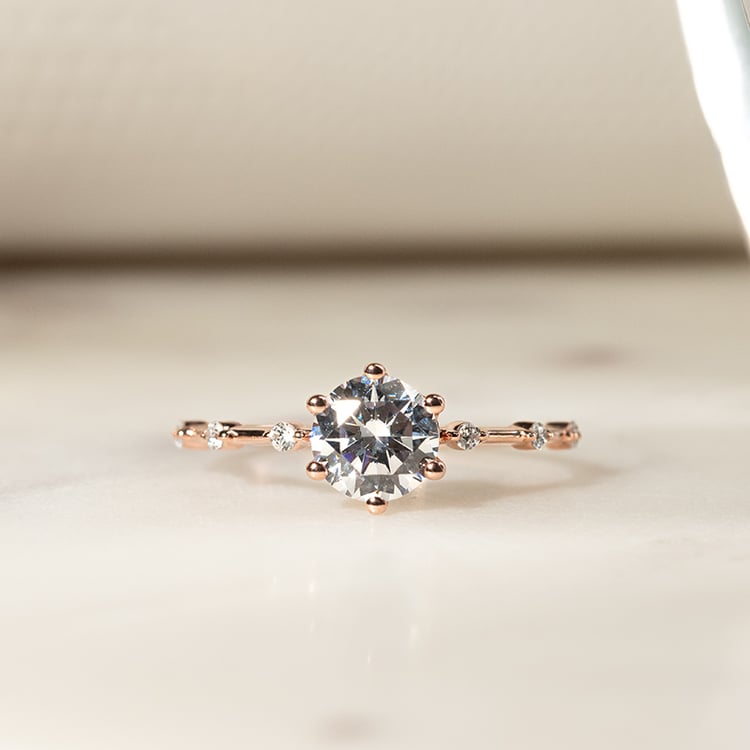 Zásnubní prsten s lab-grown diamanty Imelda 134136