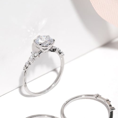 Set prstenů s možností výběru diamantu Carina