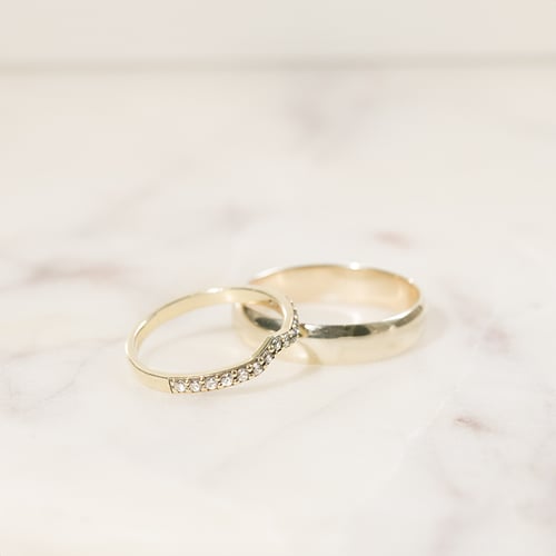 Vykrojený eternity prsten se zářivými lab-grown diamanty Marveille