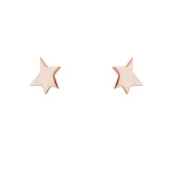 Stříbrné náušnice ve tvaru hvězdiček Malý princ
