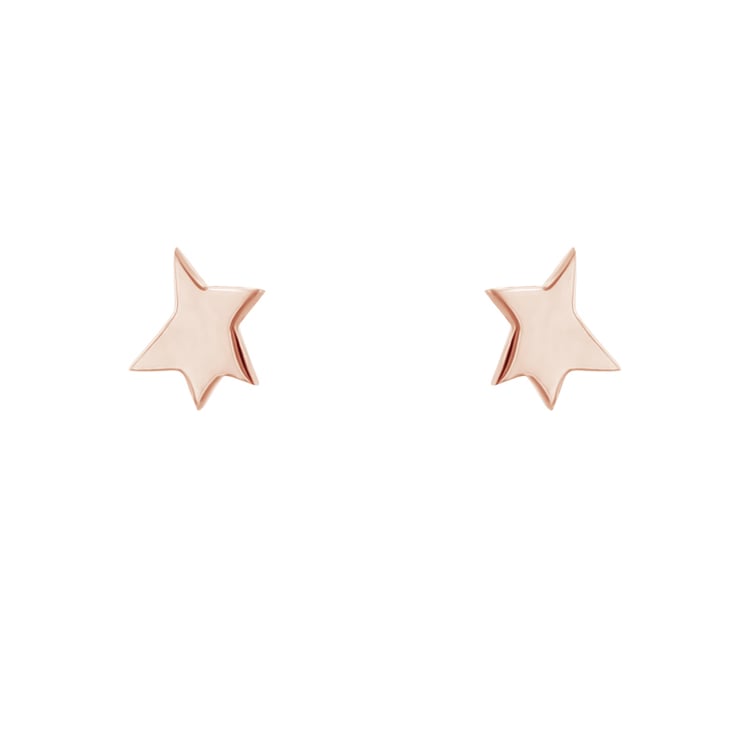 Stříbrné náušnice ve tvaru hvězdiček Malý princ
