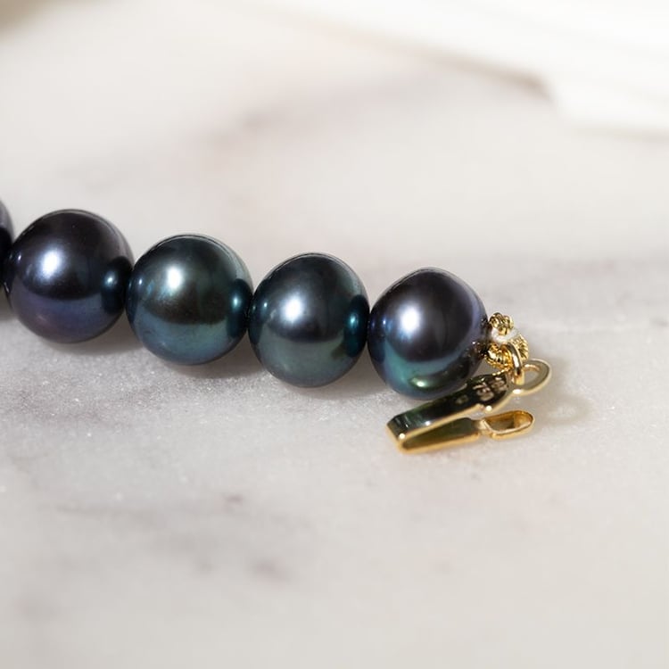 Zlatý perlový náramek Hina 129847