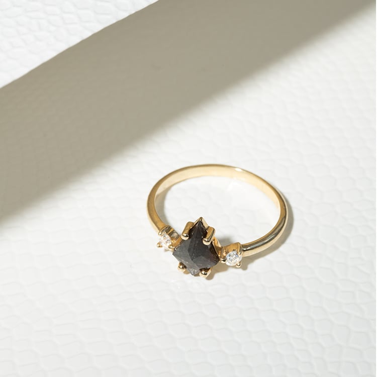 Prsten s kite salt and pepper diamantem Melitta 129571