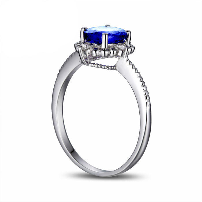 Zásnubní prsten s drahokamem 2479