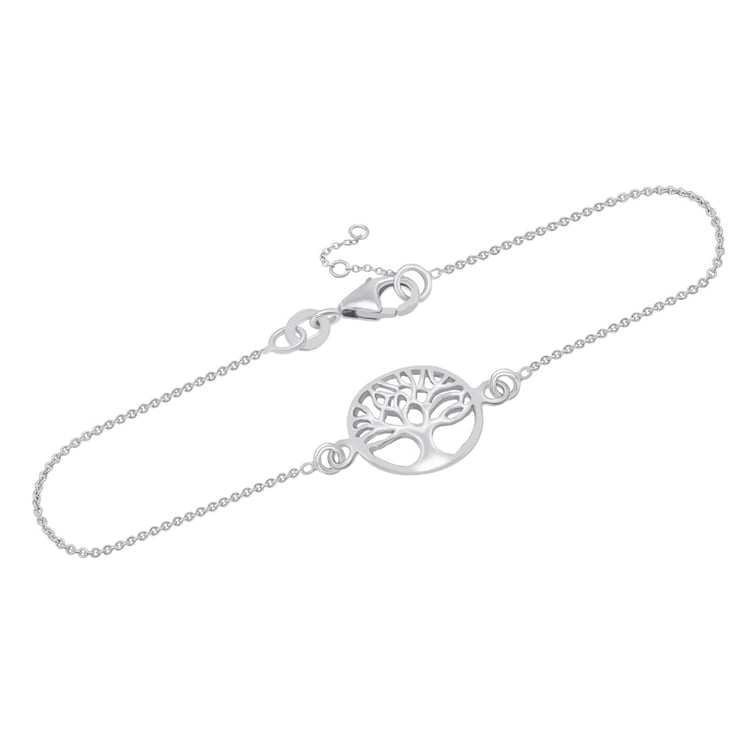 Stříbrný náramek se stromem života 51819