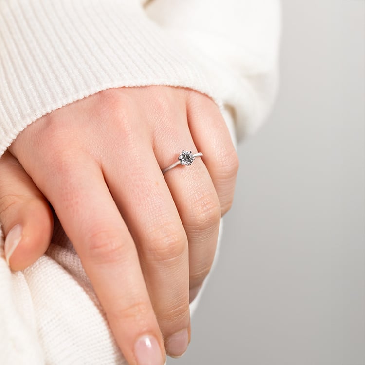 Zásnubní prsten s diamantem Rabby 151615