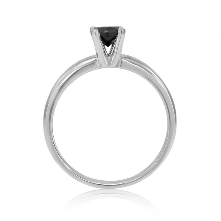 Zásnubní prsten z bílého zlata Zandia 17352