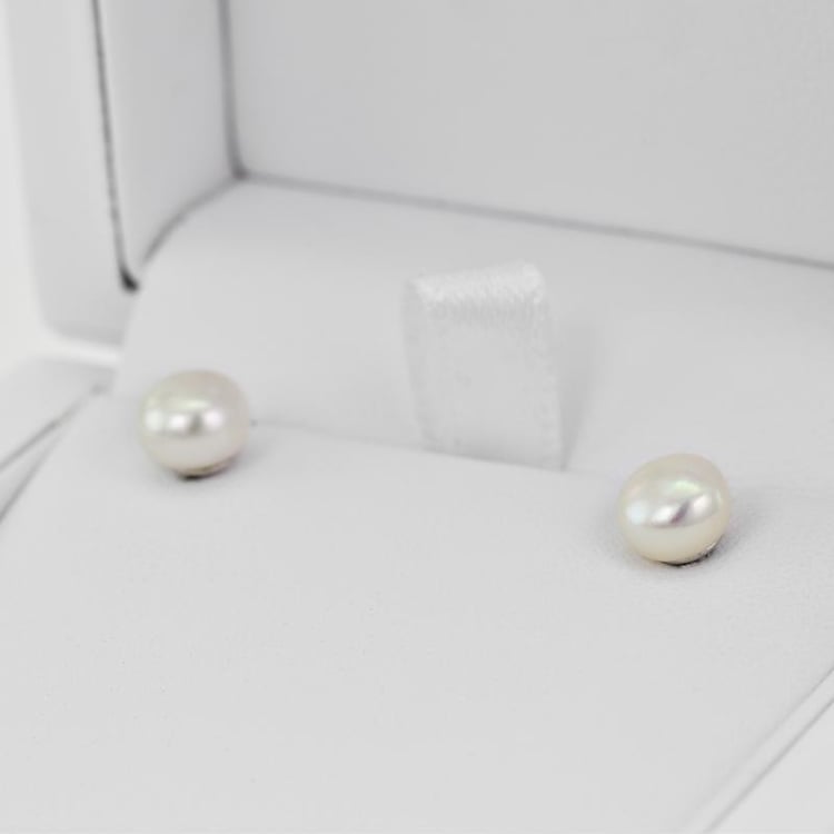 Náušnice s perlami 19035