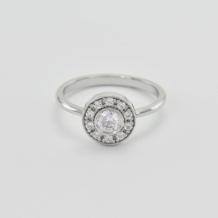 Prsten s diamanty 29640