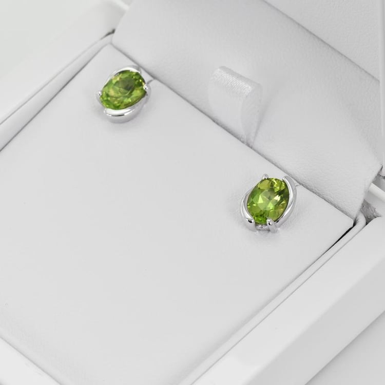 Náušnice s olivíny 32574