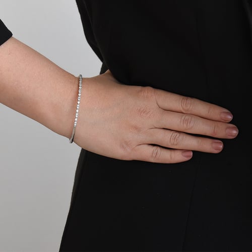 Náramek s blyštivými lab-grown diamanty Arissa