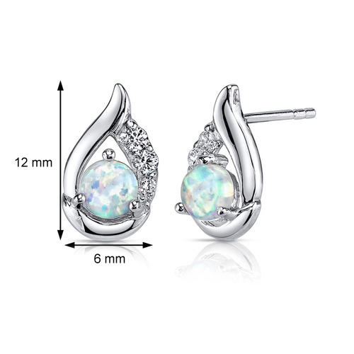 Stříbrné náušnice Janas 11301