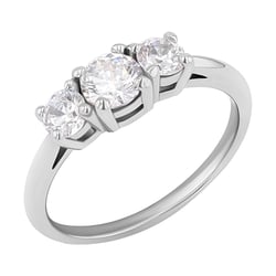 Diamantový zásnubní prsten Rita