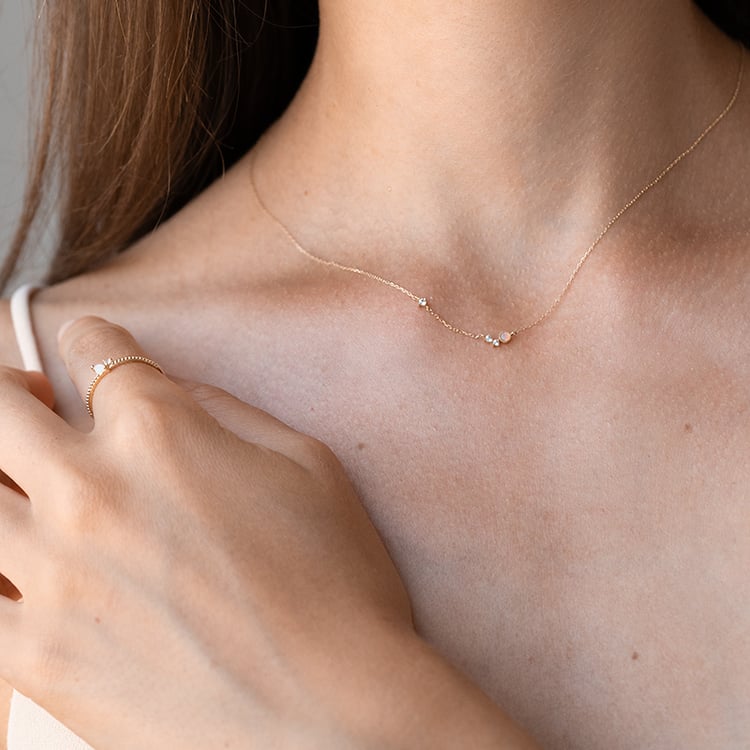 Opálová kolekce šperků ze zlata 128412