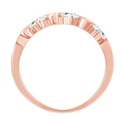 Zlatý prsten se šesticí diamantů Adidio