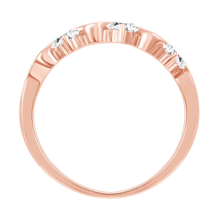 Prsten z růžového zlata 19164