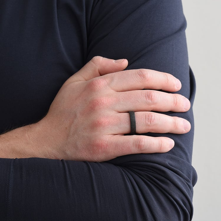 Pánský snubní prsten 79654