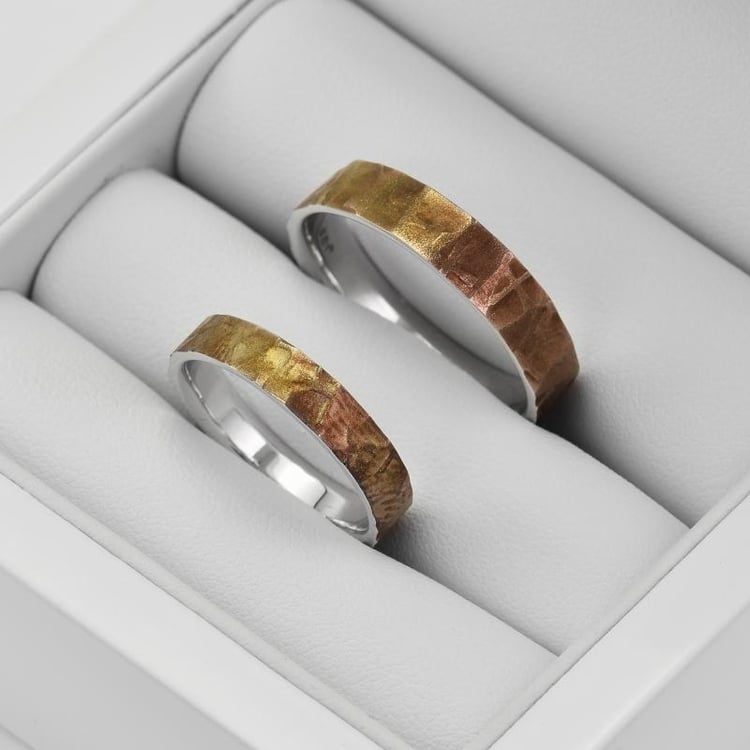 Zlaté snubní prsteny 39410