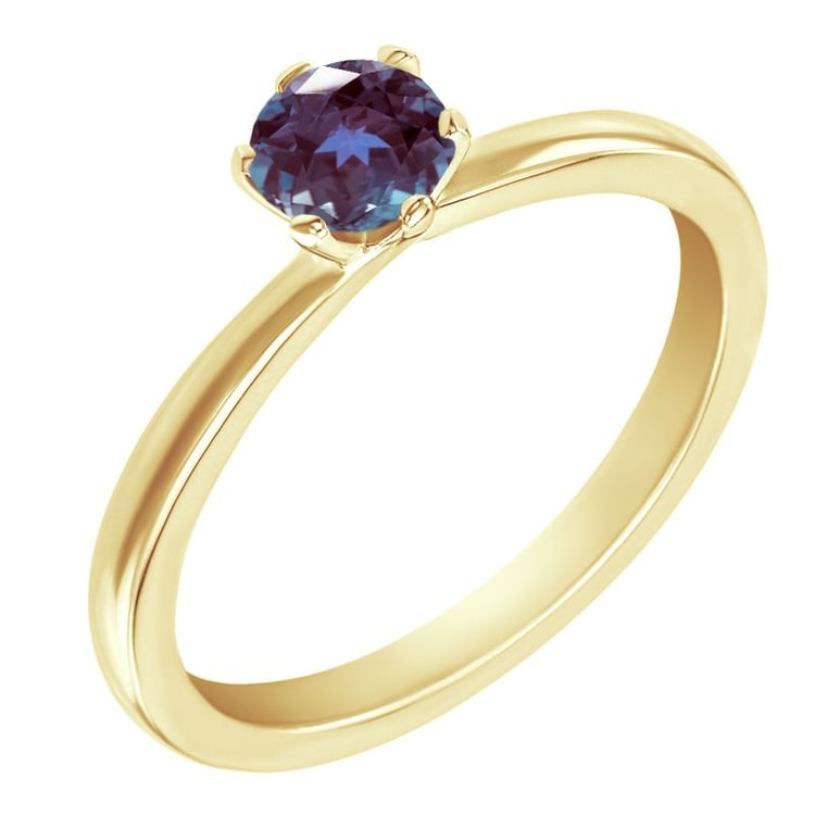 Zásnubní prsten s alexandritem Rabby 122478