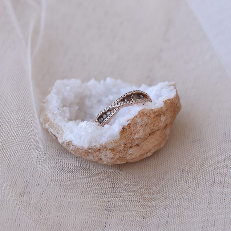 Prsten z růžového zlata 68842