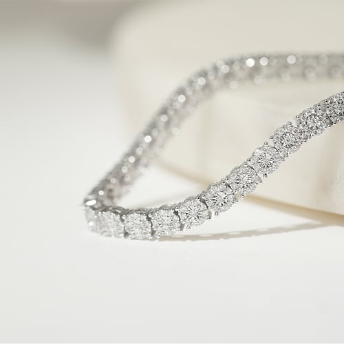 Elegantní náramek s diamanty Ramess