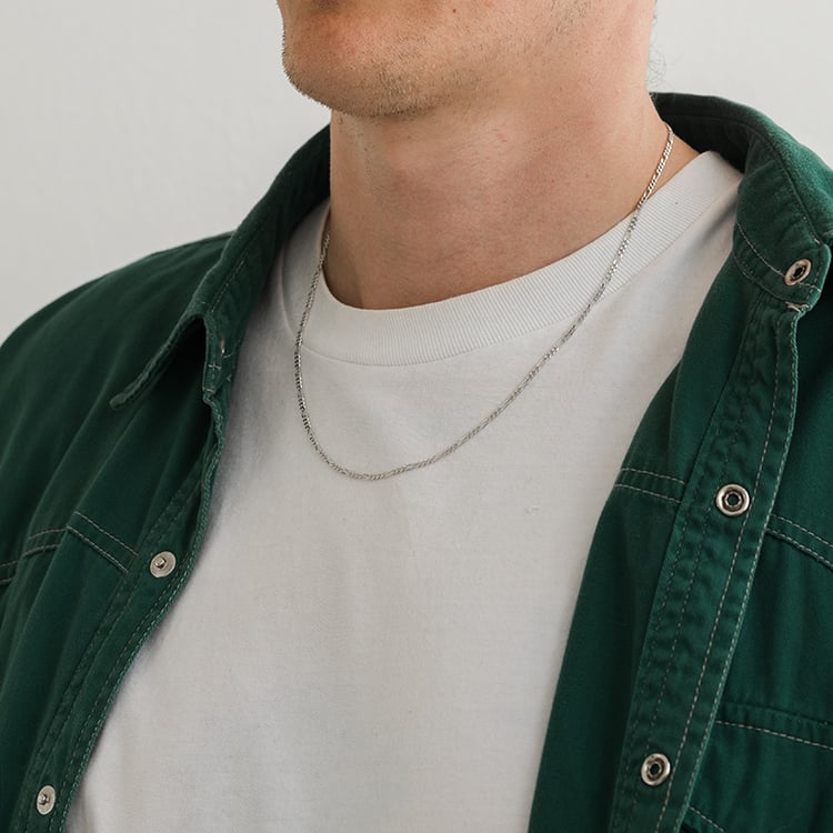 Figaro řetízek 45 cm ze stříbra 129910