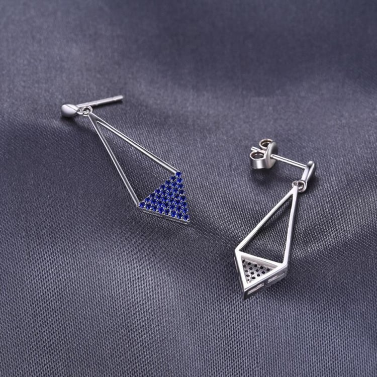 Visací stříbrné náušnice 26250