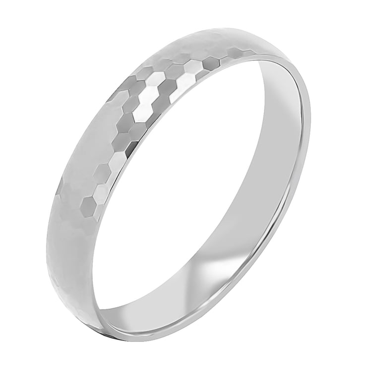 Zlaté tepané snubní prsteny Trevino 114101