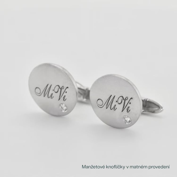 Zlaté manžetové knoflíčky 165878